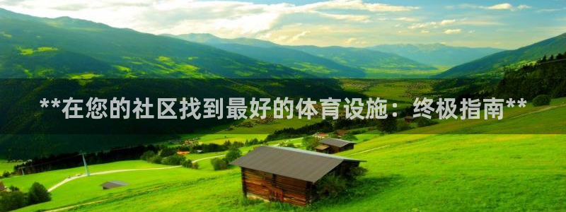 意昂体育3招商：**在您的社区找到最好的体育设施：终