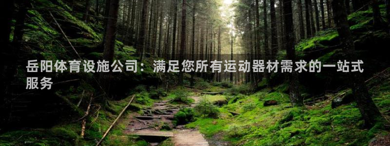 意昂3娱乐平台：岳阳体育设施公司：满足您所有运动器材