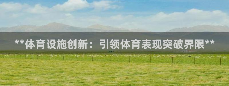 意昂3集团logo：**体育设施创新：引领体育表现突