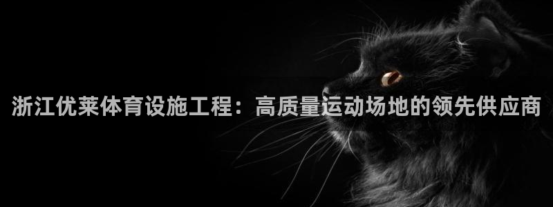 意昂3开户：浙江优莱体育设施工程：高质量运动场地的领