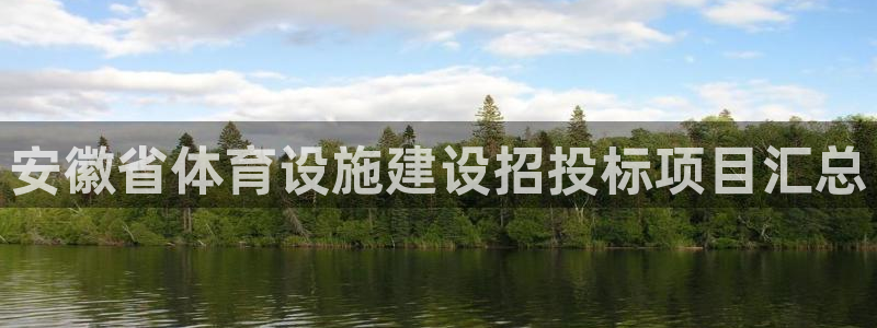 意昂3娱乐代理怎么样：安徽省体育设施建设招投标项目汇