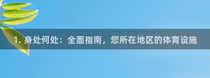 意昂3娱乐平台：1. 身处何处：全面指南，您所在地区