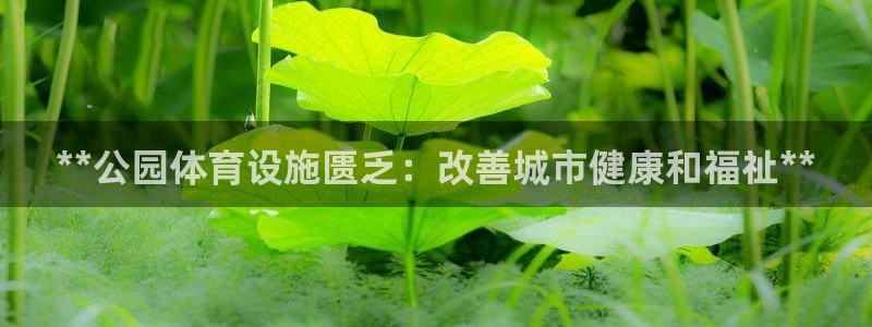 意昂体育3招商电话地址查询：**公园体育设施匮乏：改