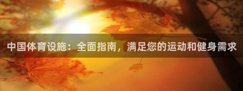 意昂体育3平台注册要钱吗是真的吗：中国体育设施：全面